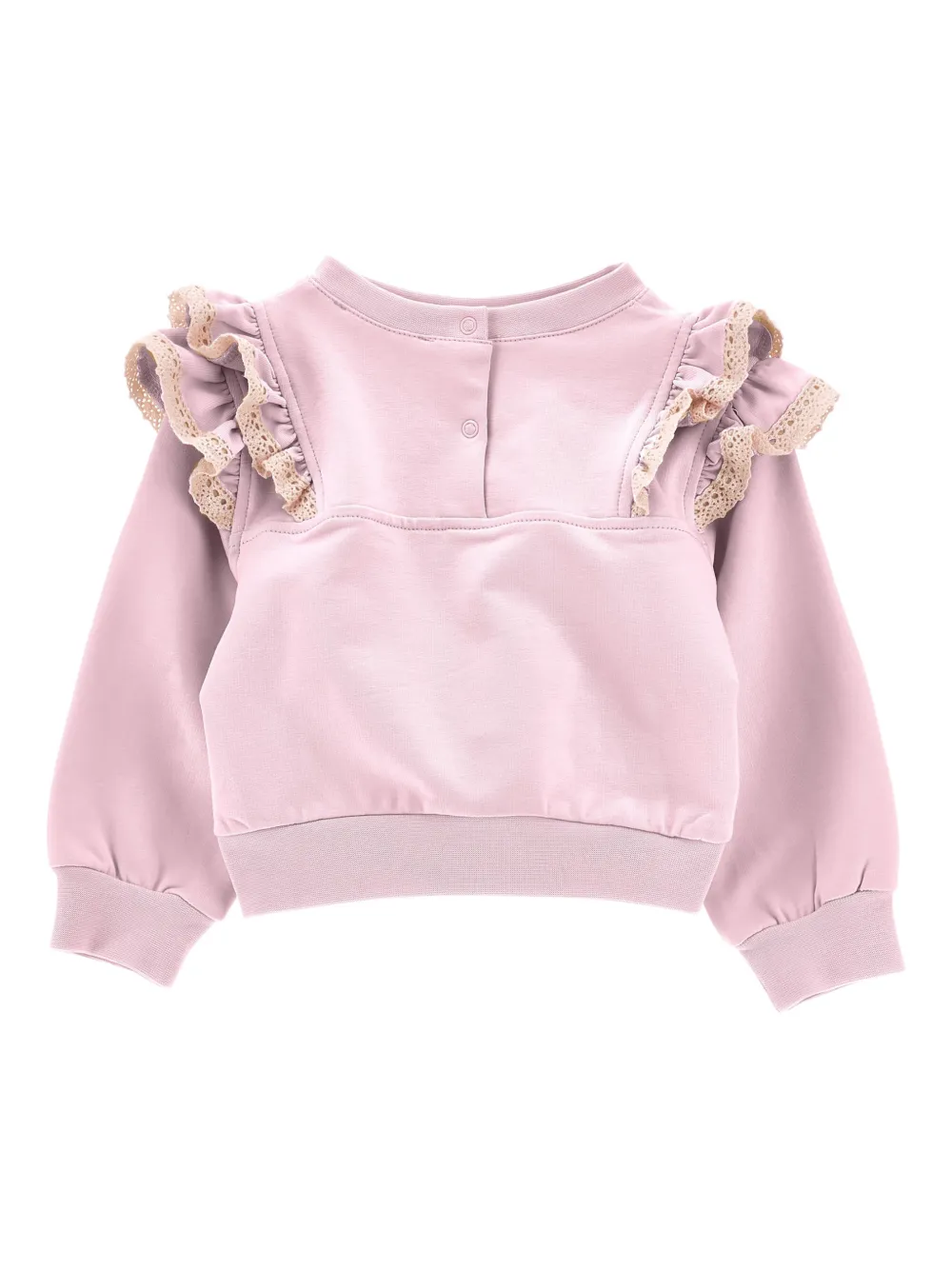 Monnalisa Sweater met konijnprint Roze