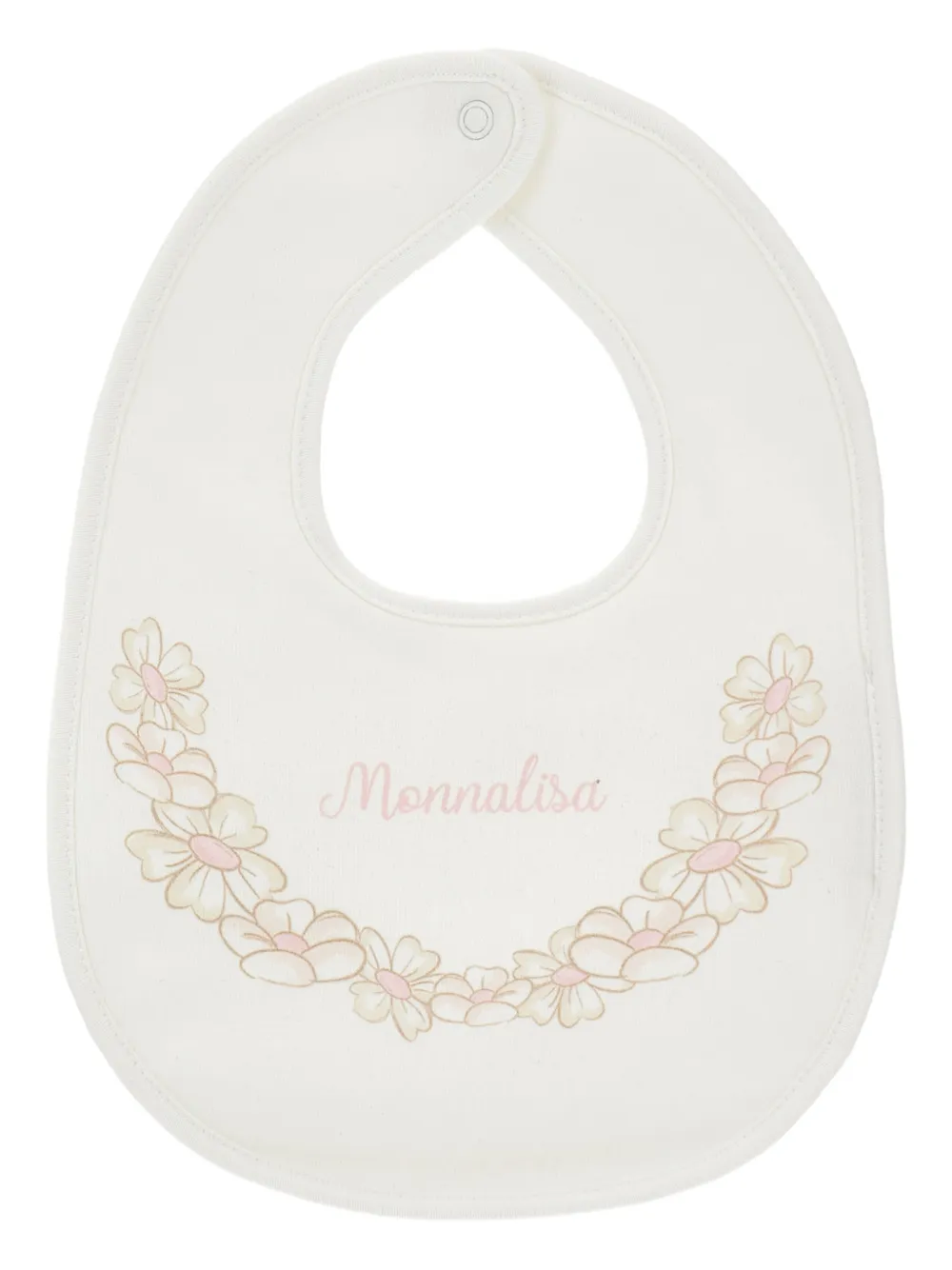 Monnalisa Babypakje met bloemdetail Wit