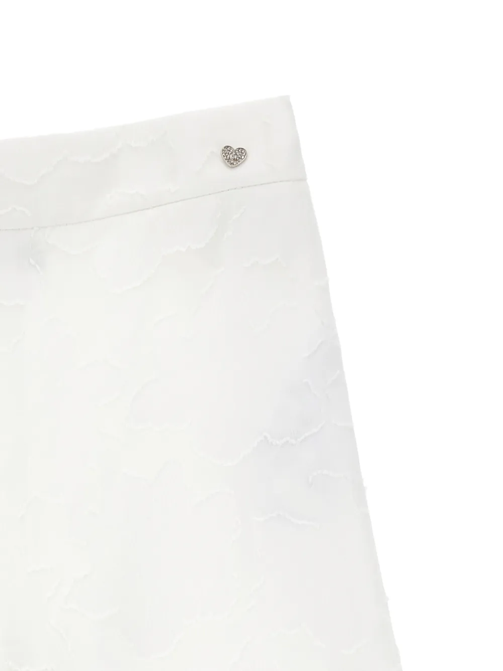 Monnalisa Broek met bloemenpatroon Wit