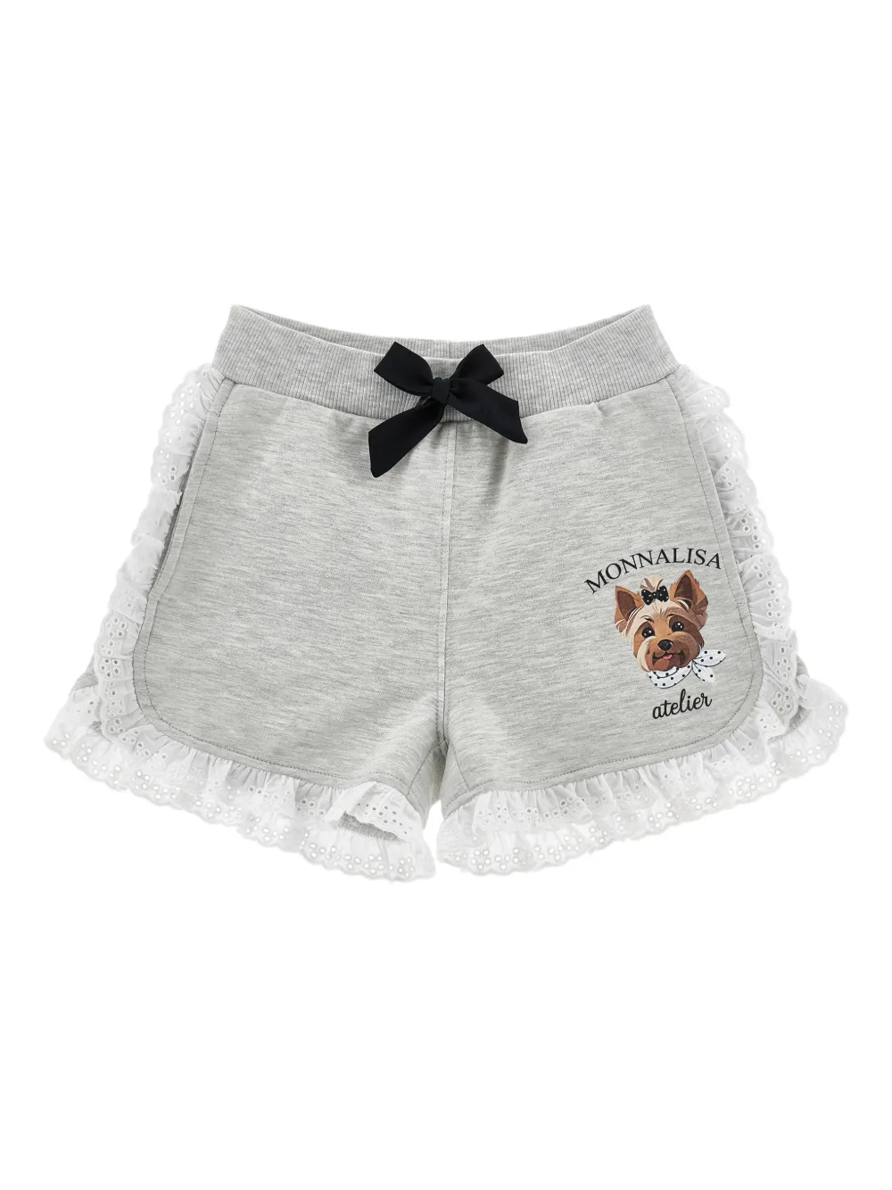 Monnalisa Shorts con stampa - Grigio