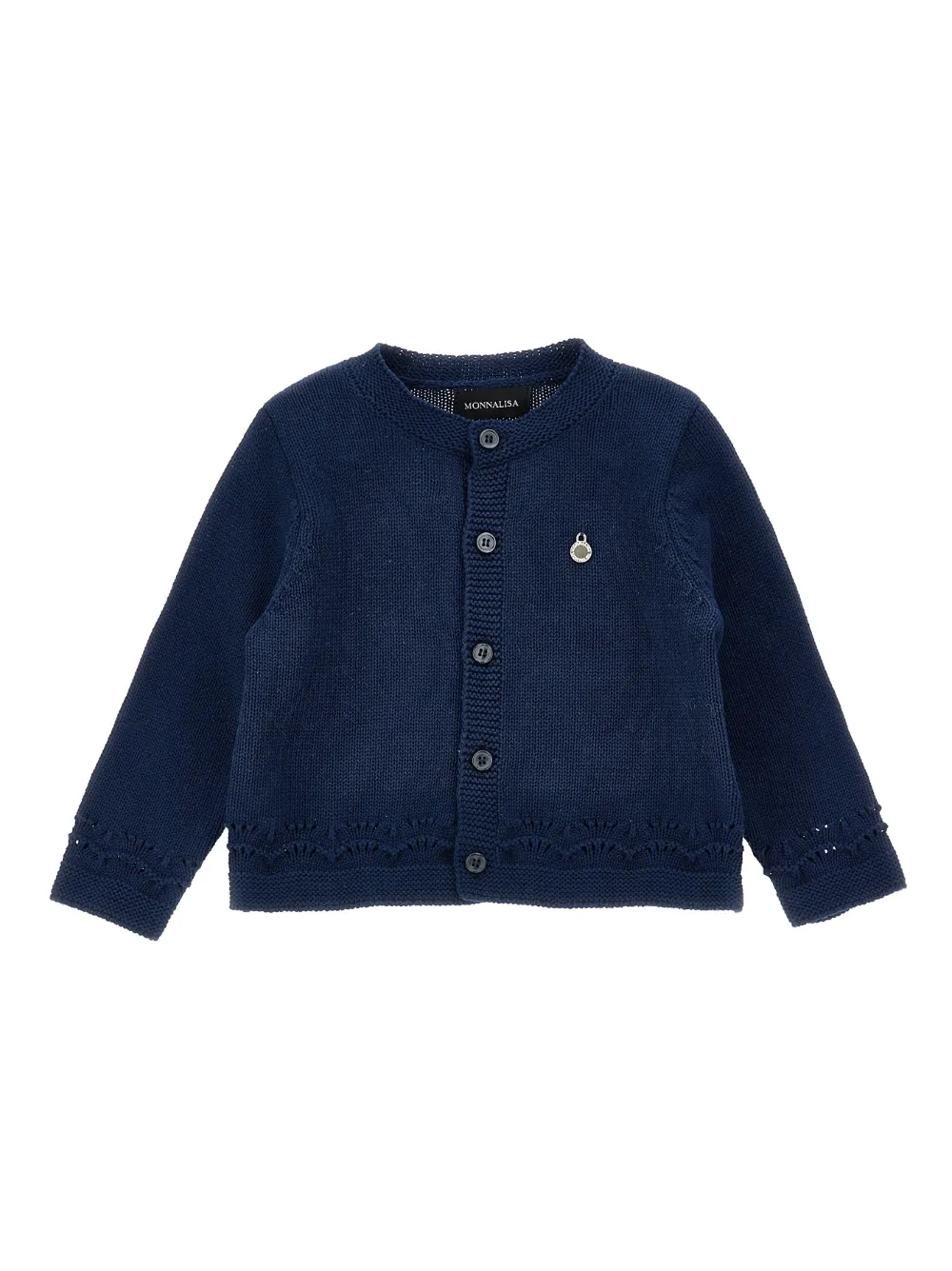 Monnalisa Cardigan con bottoni - Blu