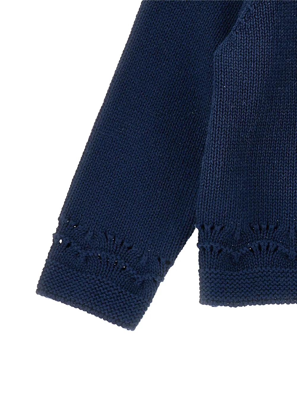 Buttoned Embellished Cardigan