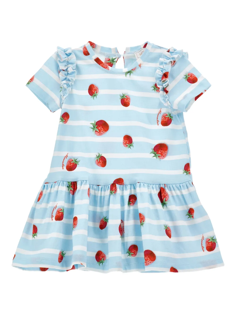 Monnalisa Abito con stampa - Blu