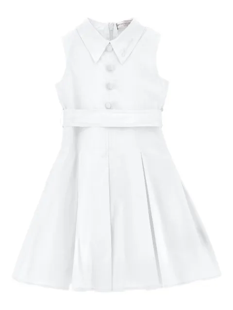 Monnalisa collared belted dress