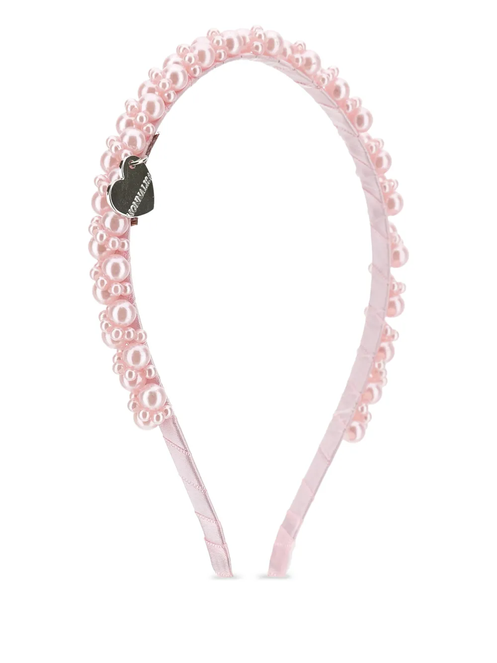  Monnalisa Diadema Con Charm De Corazón - Rosa 