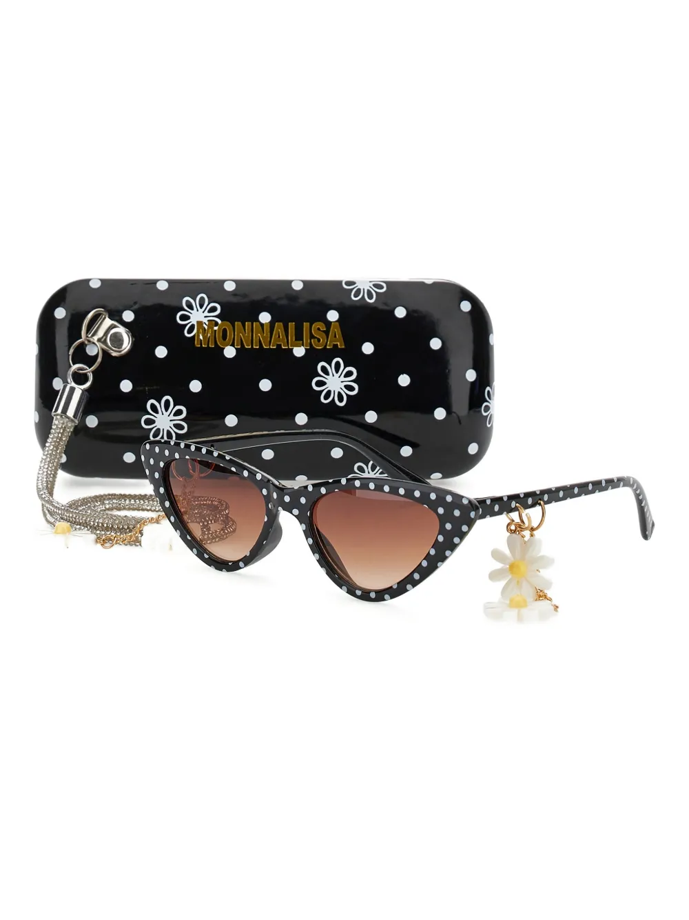 Monnalisa Occhiali da sole cat-eye - Nero