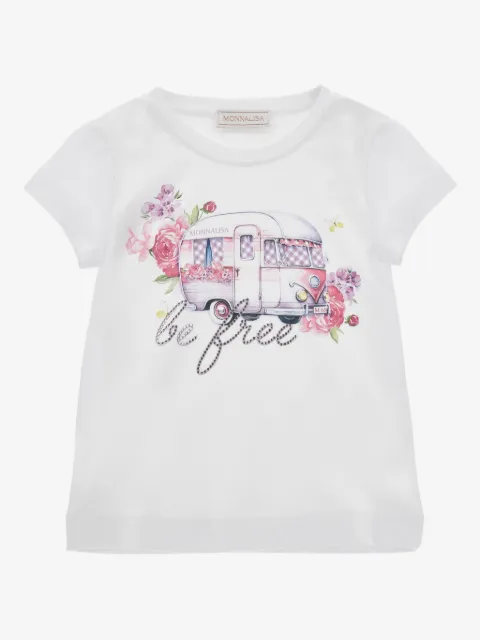 Monnalisa graphic-print T-shirt
