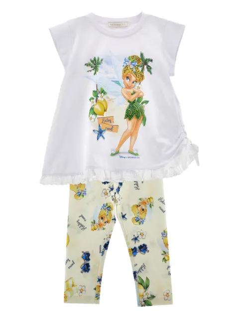 Monnalisa x Disney printed trousers set