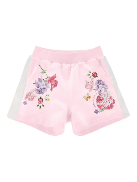 Monnalisa floral-print shorts