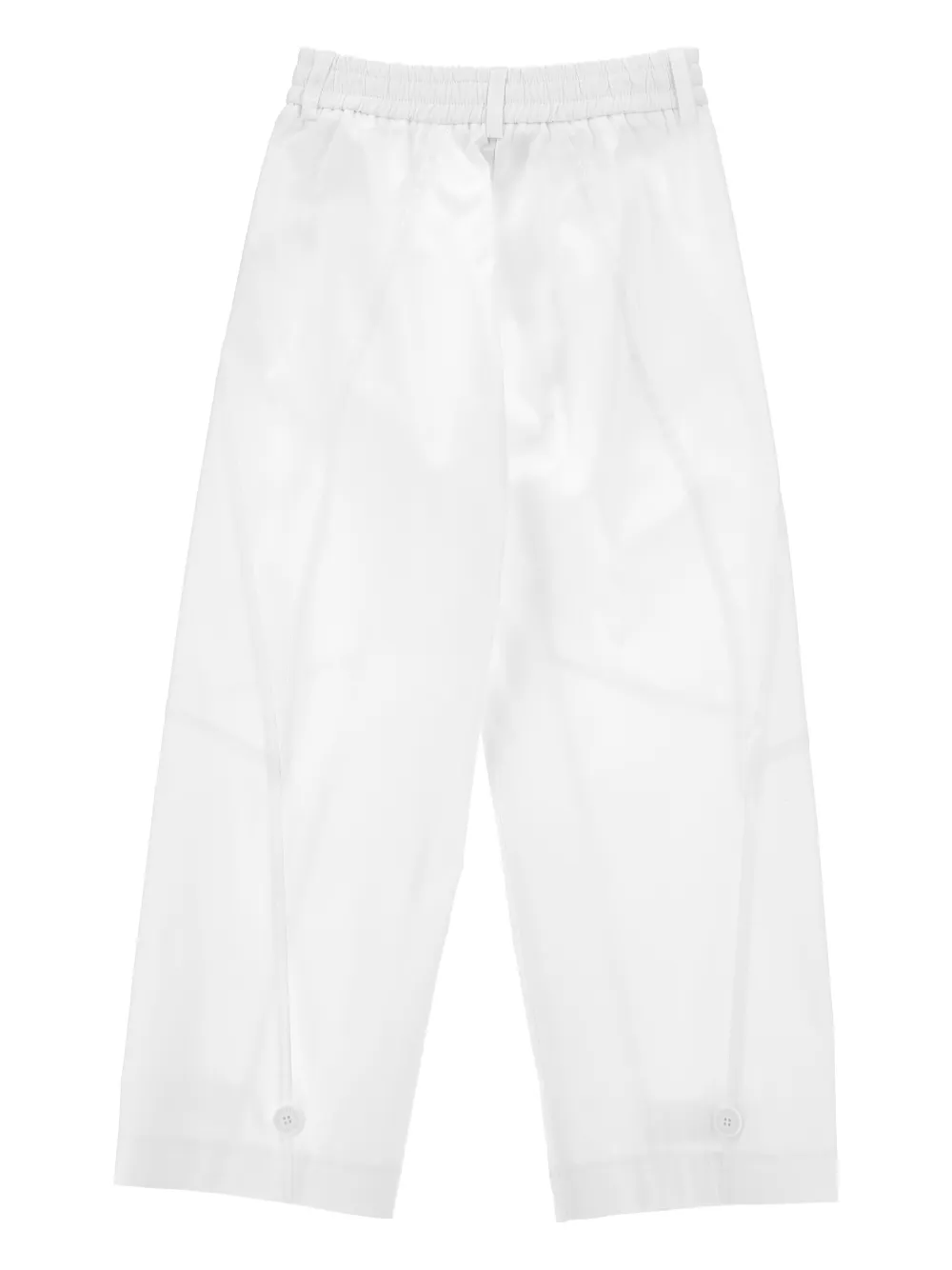 Monnalisa Broek met knoopdetail Wit