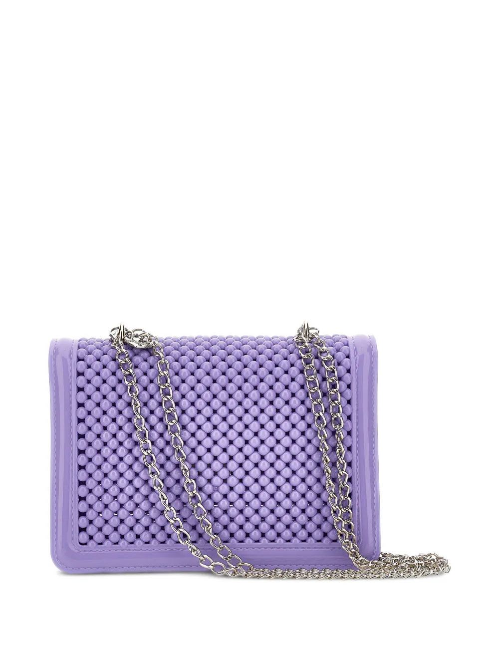  Monnalisa Beaded Chain Bag - Purple 