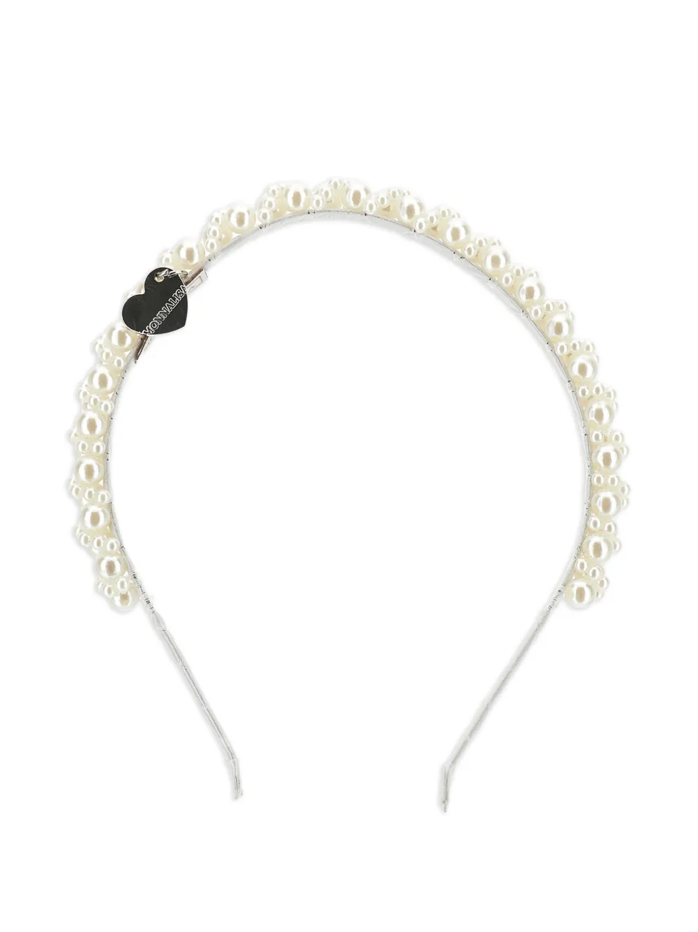 Monnalisa Cerchietto con applicazione - Bianco