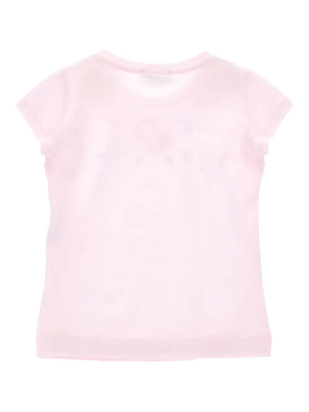 Monnalisa T-shirt met bloemenprint Roze