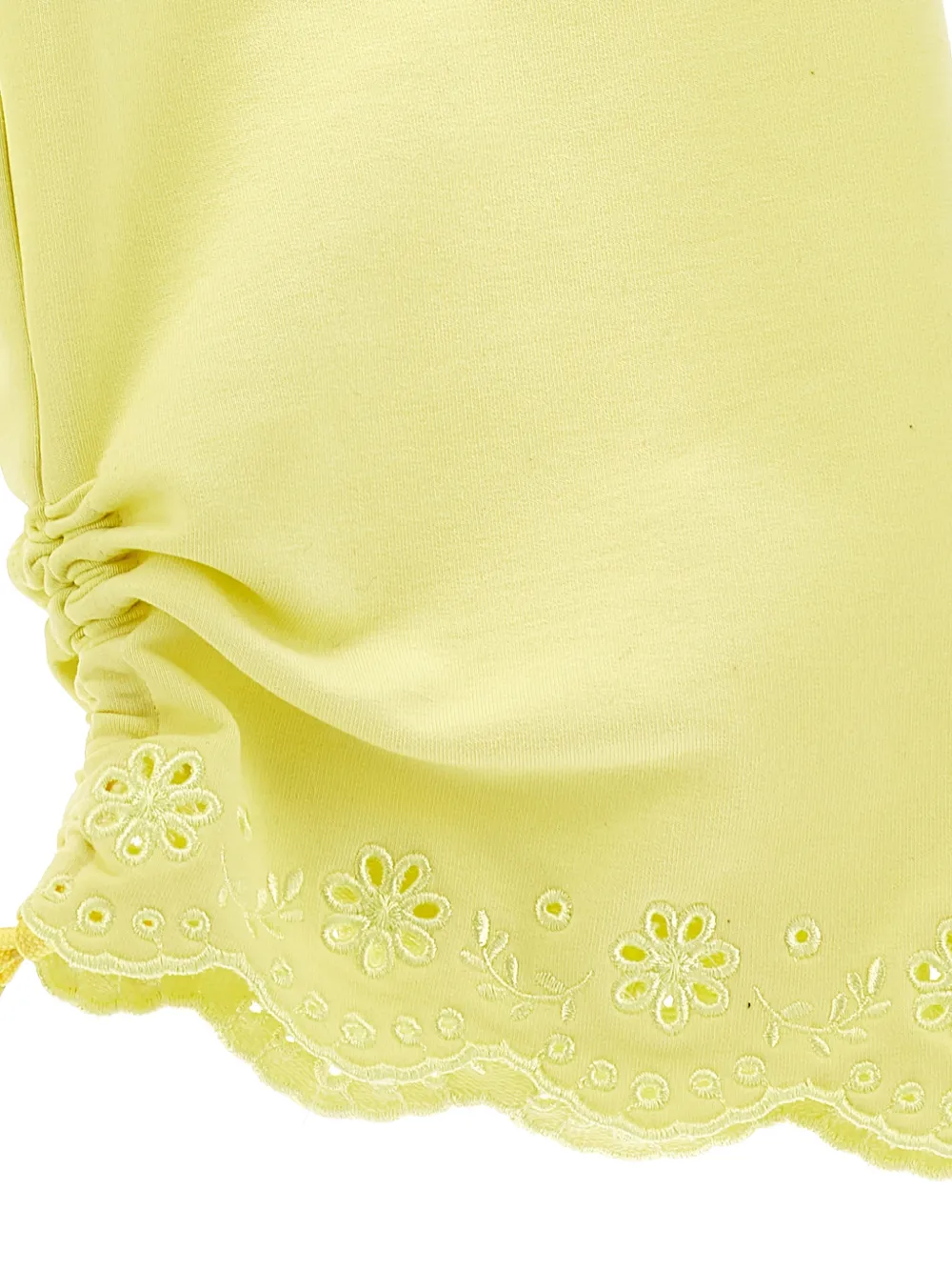 Eyelet Embroidered Trousers
