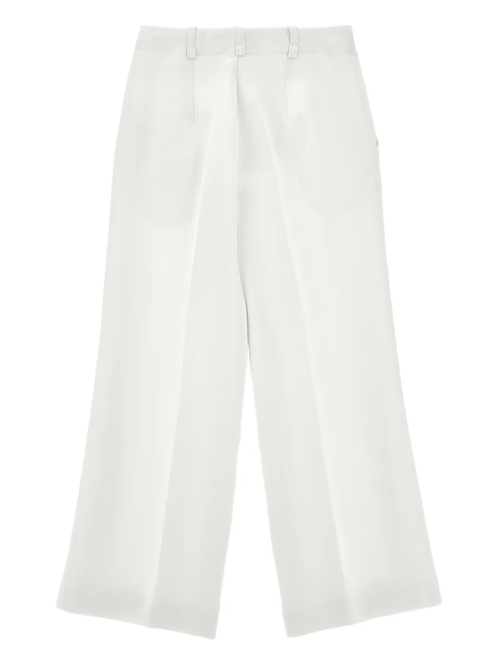 Monnalisa Broek met logoplakkaat Wit