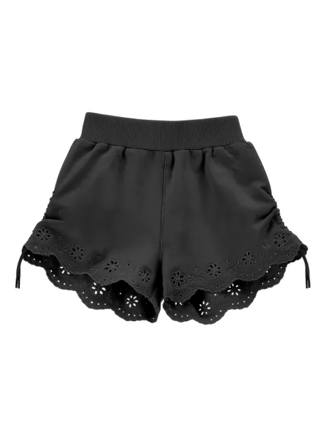 Monnalisa shorts con cordones en la pretina y ojales