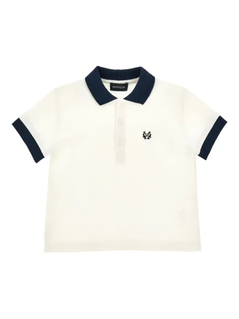 Monnalisa playera tipo polo bordada