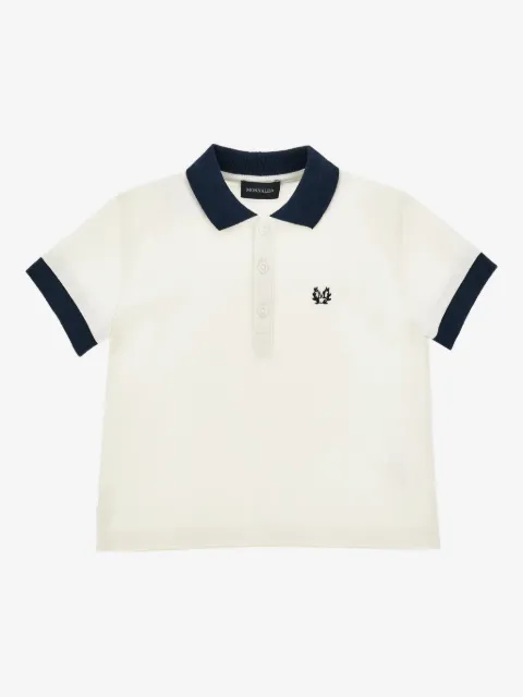 Monnalisa playera tipo polo bordada