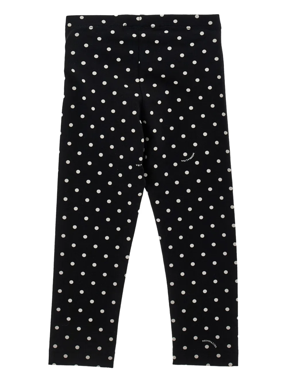  Monnalisa Polka-dot Leggins - Black 