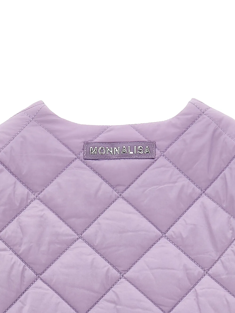  Monnalisa Quilted Jacket - Purple 
