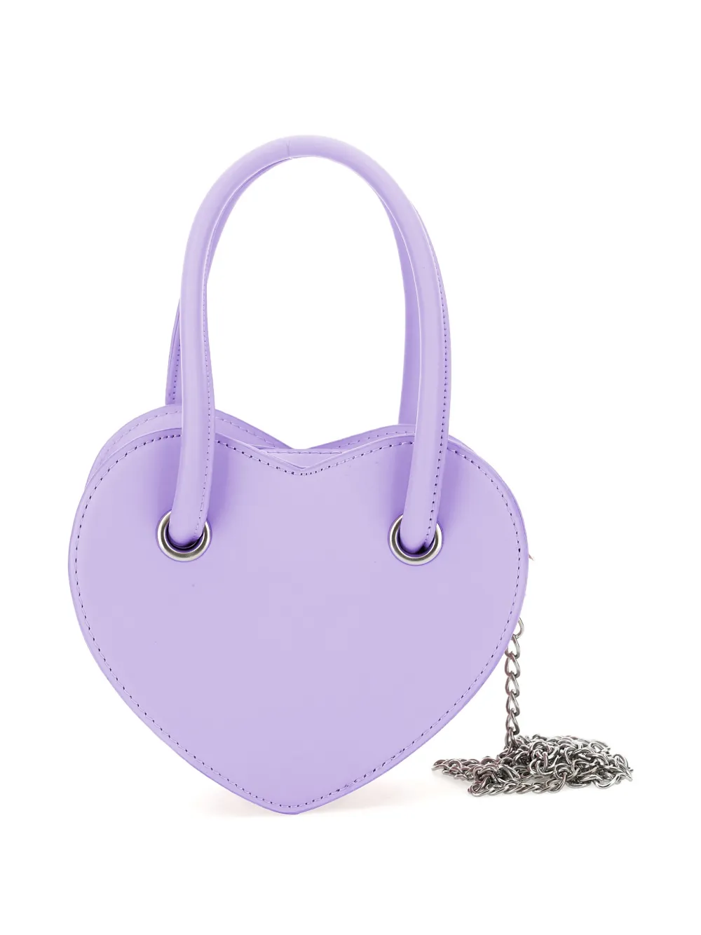  Monnalisa Heart Embossed Bag - Purple 