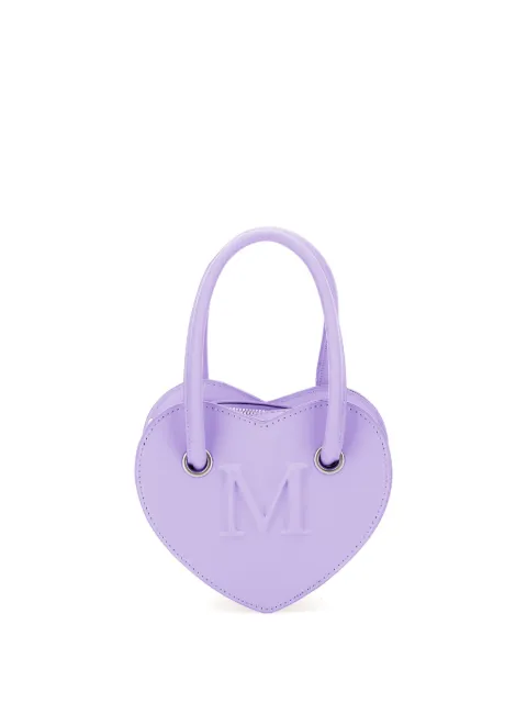 Monnalisa bolsa con motivo de corazón en relieve