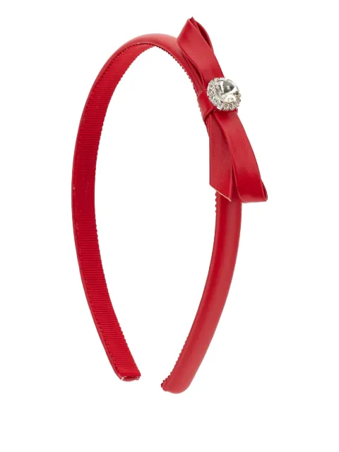 Monnalisa bow-embellished headband