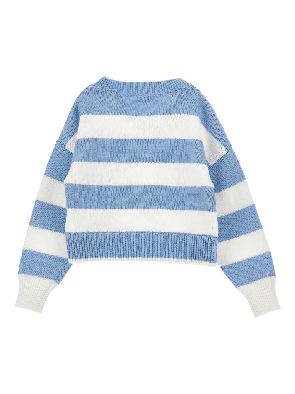 Monnalisa striped-pattern sweater | Knitwear | Image 2
