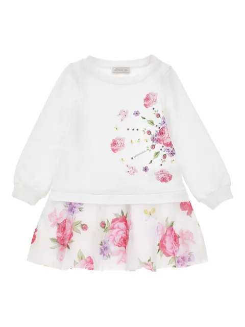 Monnalisa robe à fleurs imprimées