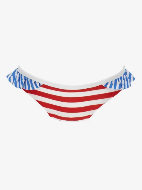 Monnalisa x Sanrio Hello Kitty striped ruffled bikini