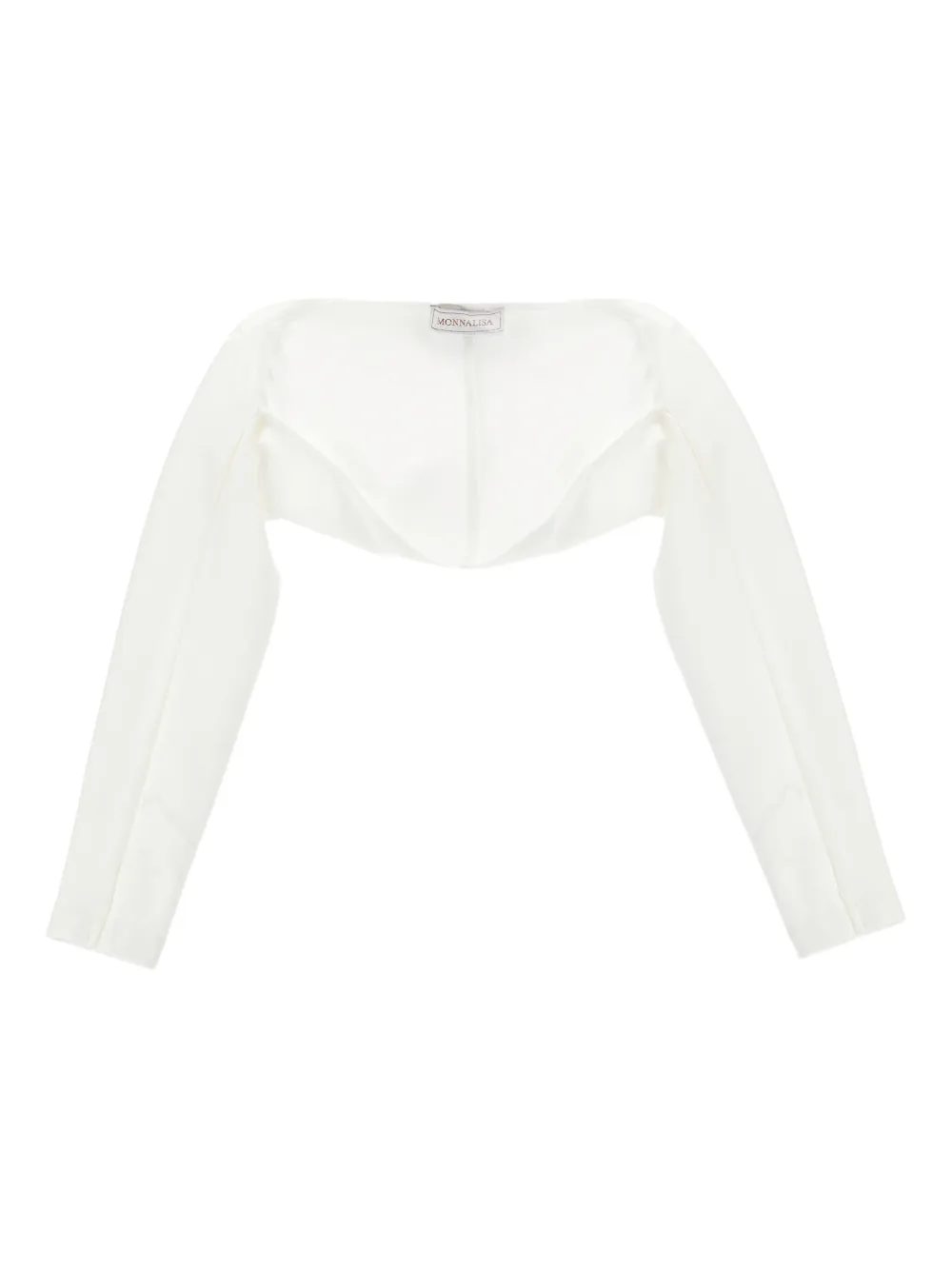 Monnalisa Coprispalla a maniche lunghe - Bianco