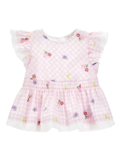 Monnalisa ruffled-sleeve blouse 