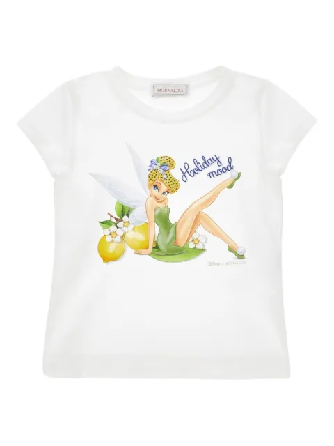 Monnalisa Tinker Bell print T-shirt 