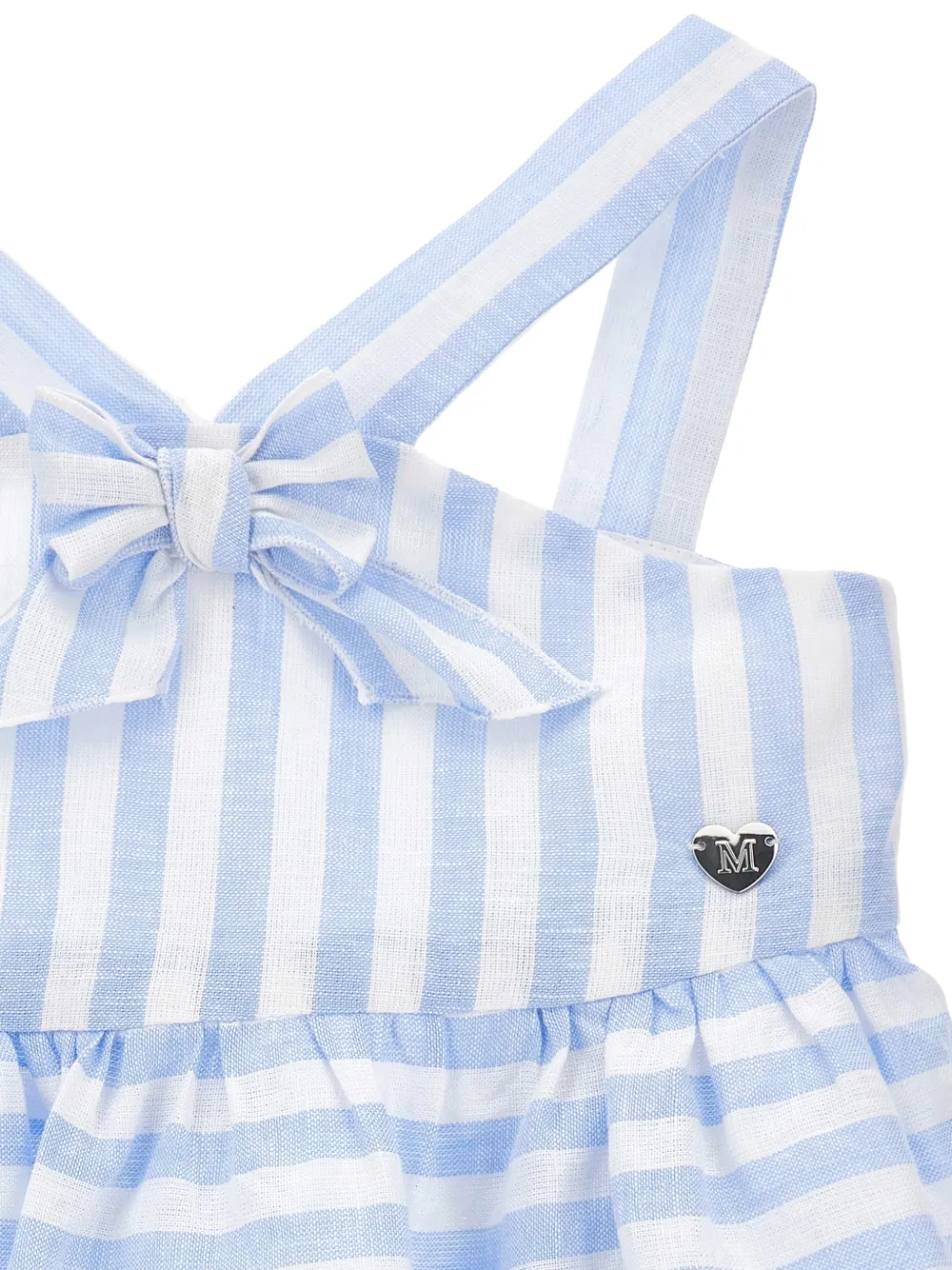 Monnalisa Top met strikdetail Blauw