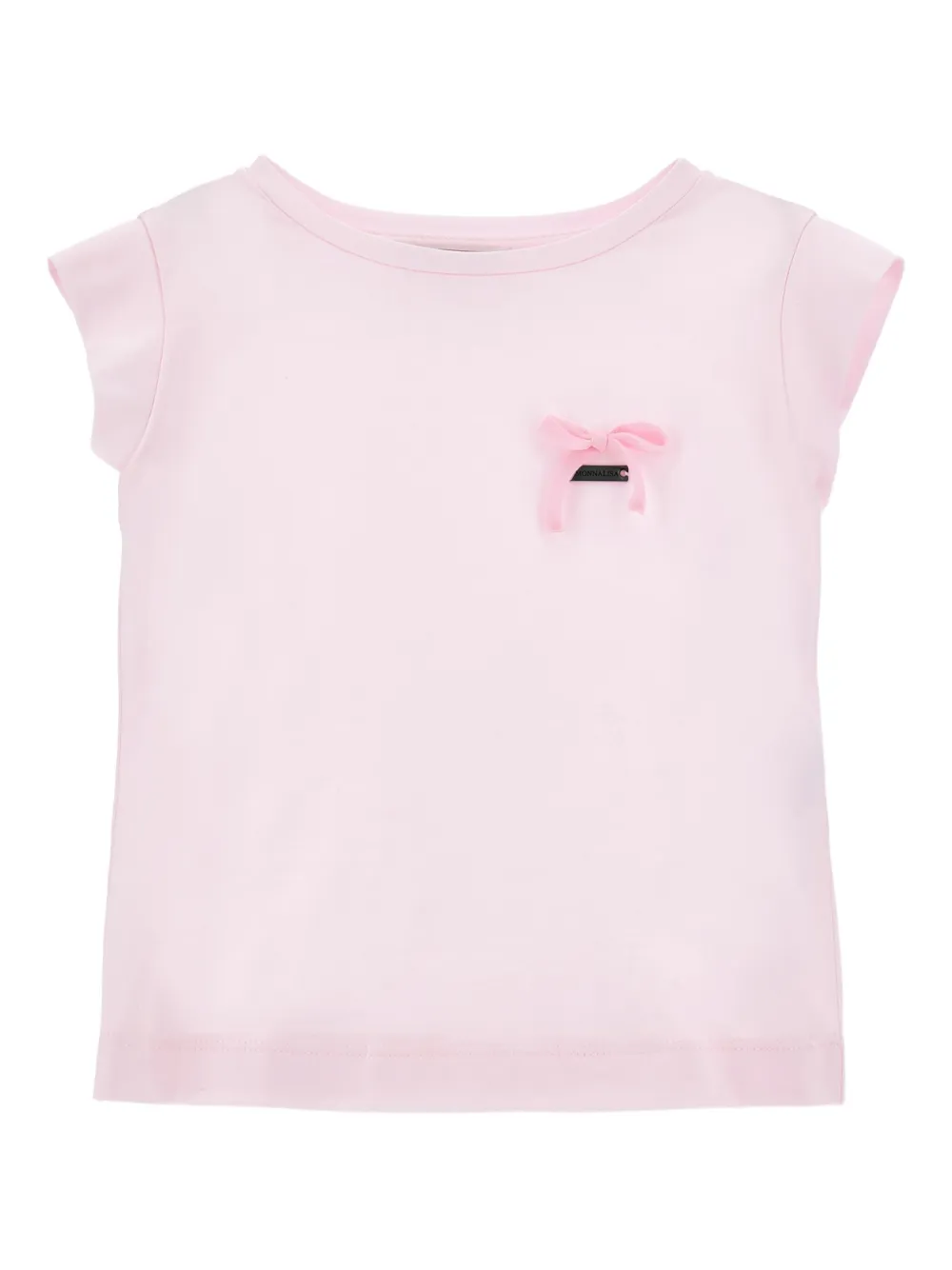 Monnalisa T-shirt con decorazione - Rosa