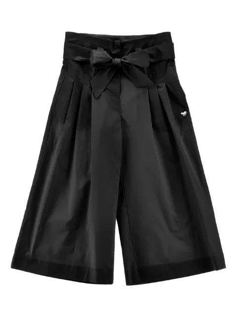 Monnalisa bow pleated trousers
