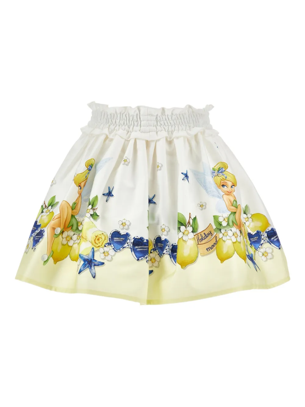 Monnalisa Skirt Kids Color White In Multi