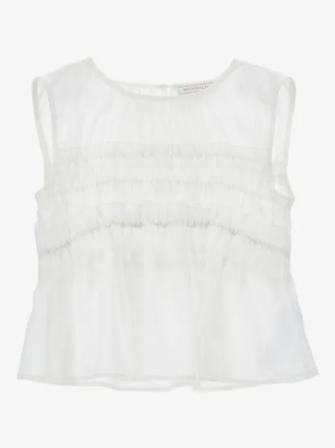 Monnalisa ruffled top blouse