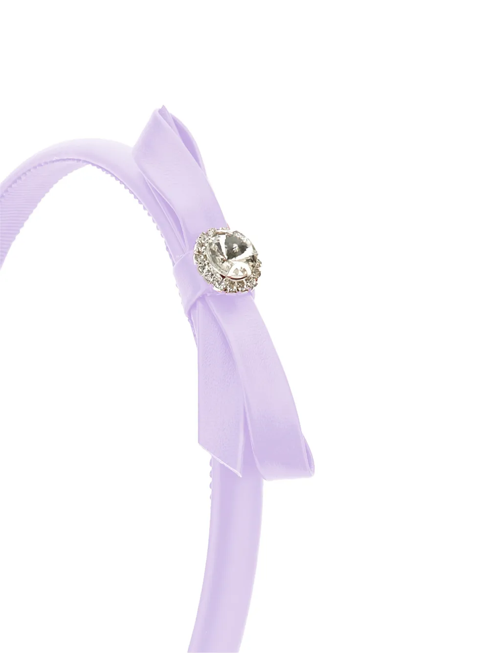  Monnalisa Bow-embellished Headband - Purple 
