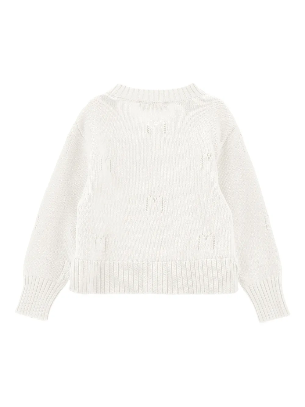 Bow-Embellishment Cardigan