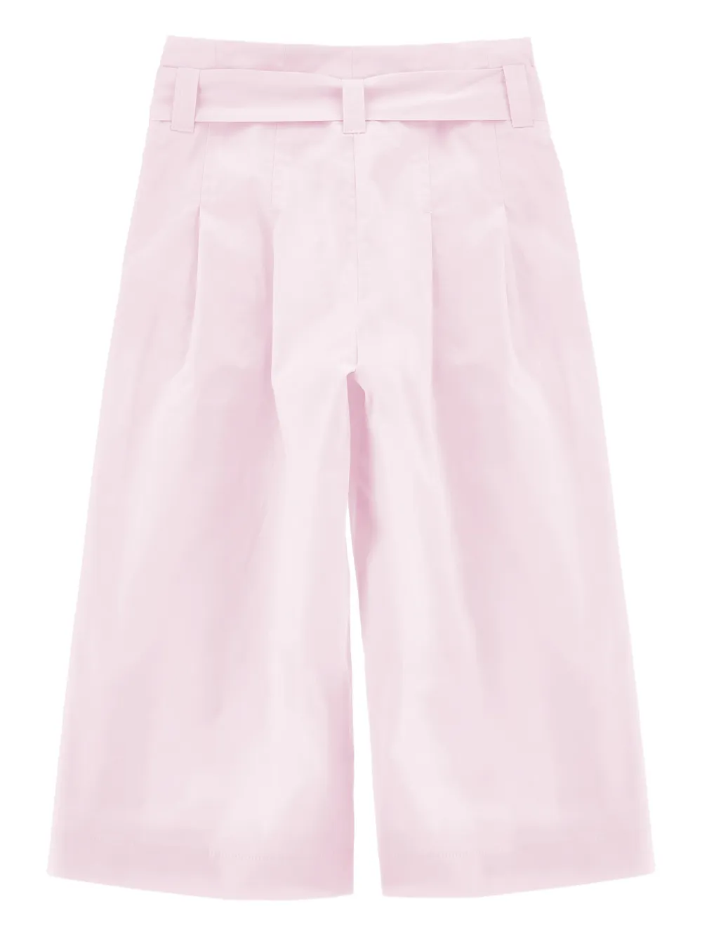 Monnalisa Geplooide broek met strik Roze