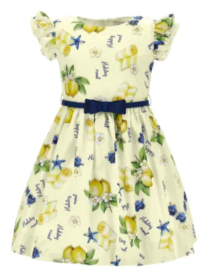 Camilla Kids Fairy Gang floral-print Dress | Pink | FARFETCH