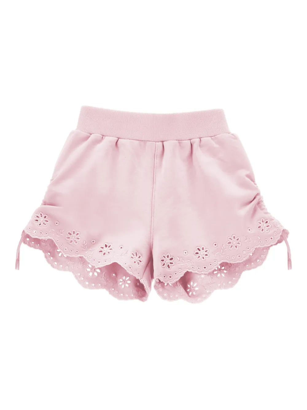 Monnalisa アイレット ドローストリング ショートパンツ