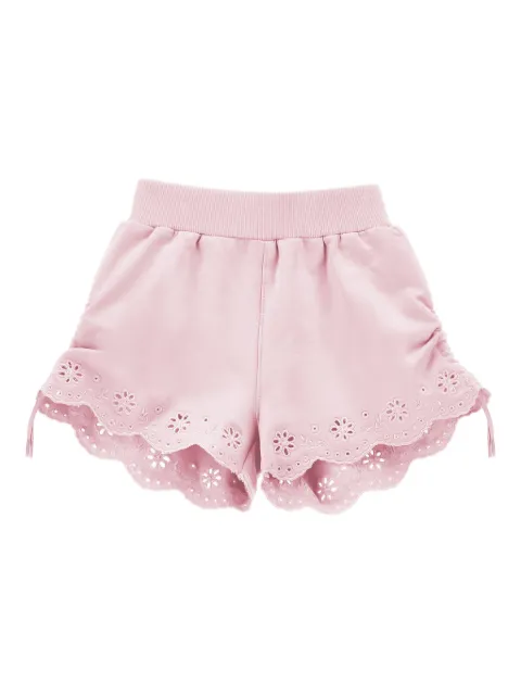 Monnalisa アイレット ドローストリング ショートパンツ