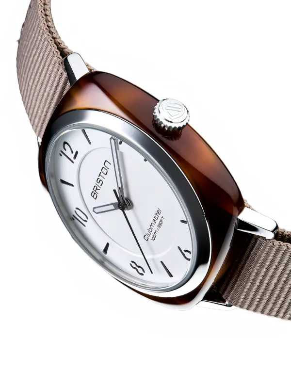 Briston Clubmaster Chic 36mm Watch | White | FARFETCH