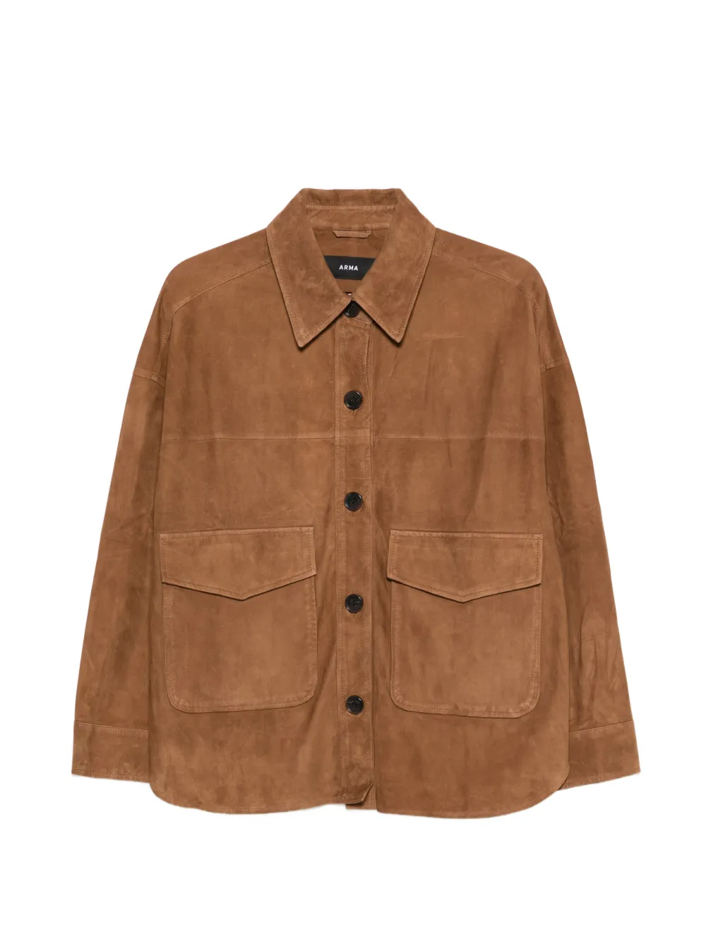 Arma Kaylee suede jacket - Braun