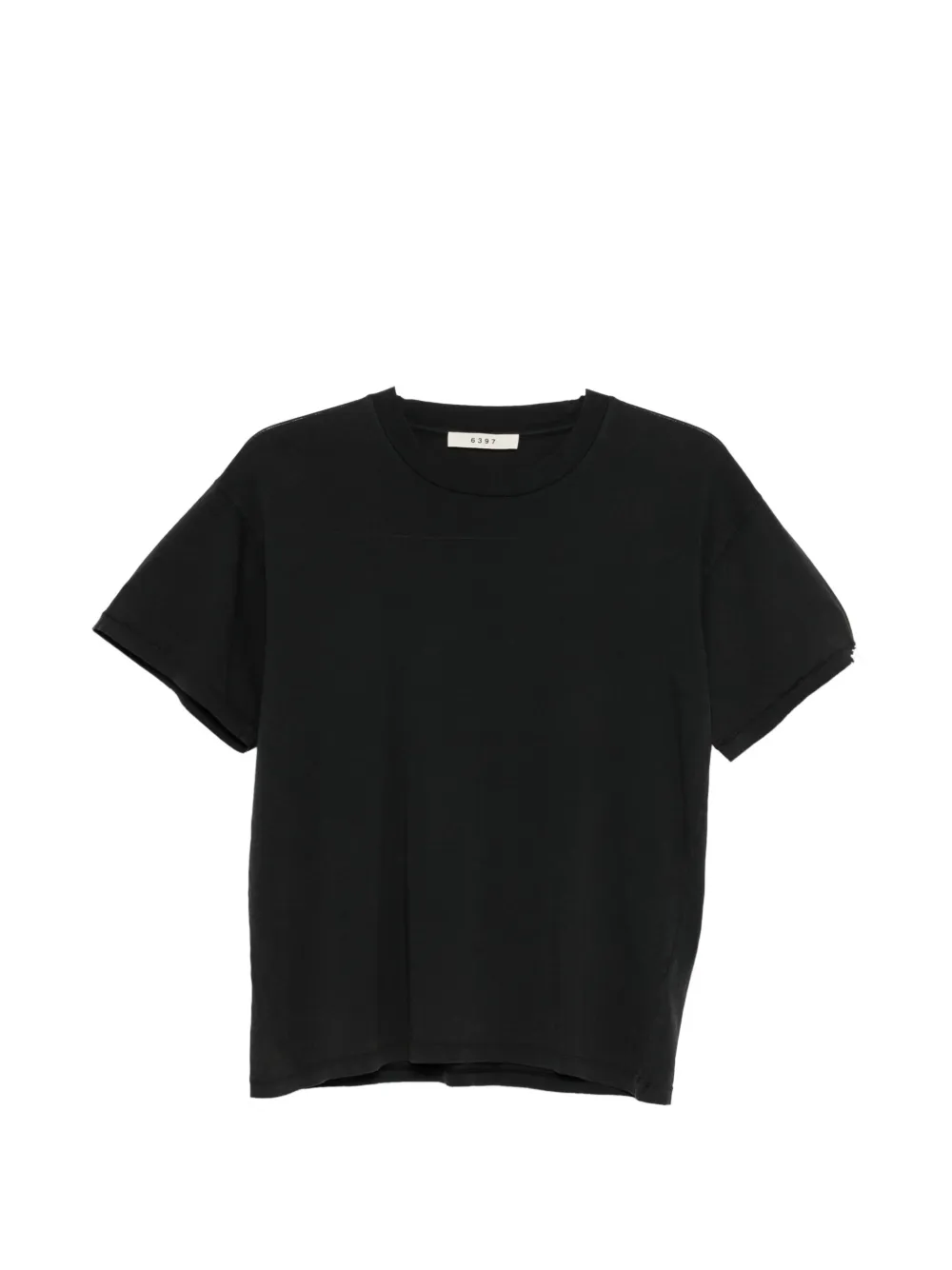 6397 T-shirt Boy con effetto schiarito - Nero