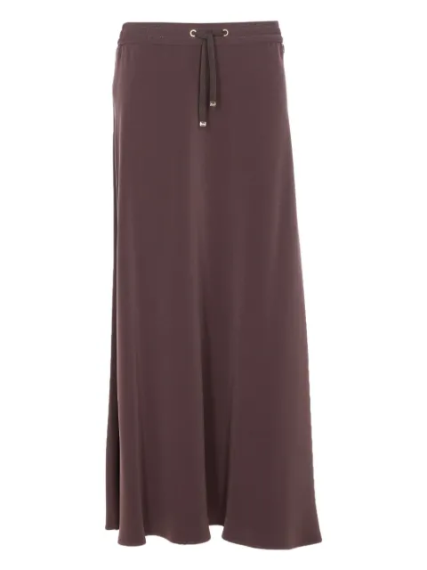 Herno jupe mi-longue en crêpe