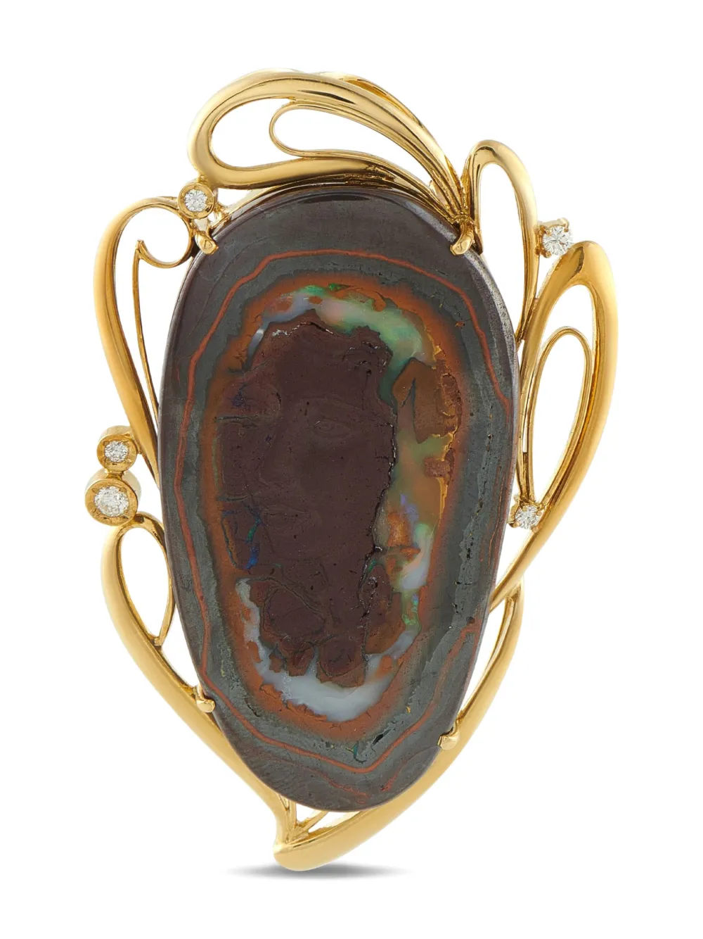 LB Exclusive 18K yellow gold cameo pendant - Oro