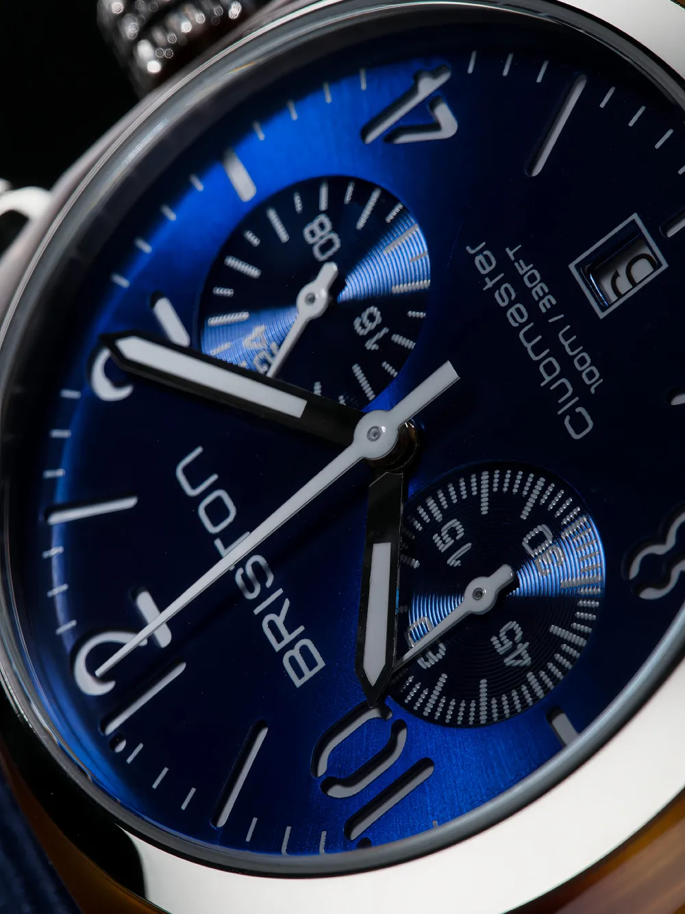  Briston Clubmaster Sport 40mm Watch - Blue 